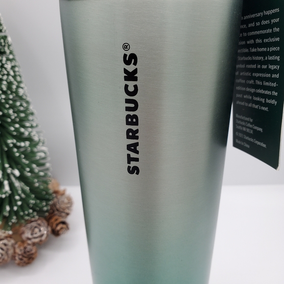 Starbucks Limited Edition 50th Anniversary 1971 Stainless Steel Tumbler Cup NWT - Picture 2 of 8